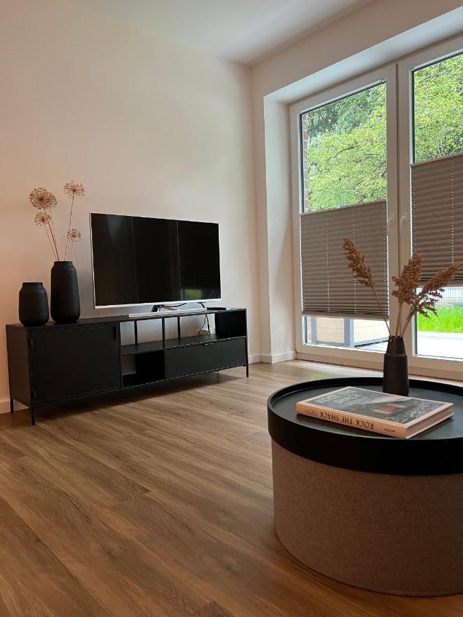 Apartmenthaus Stade Schwingewiesen Apartment 1 Bagian luar foto