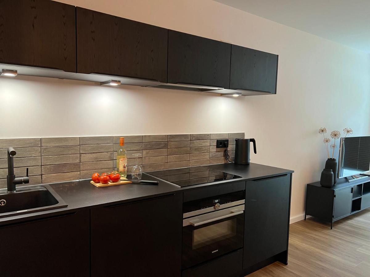 Apartmenthaus Stade Schwingewiesen Apartment 1 Bagian luar foto